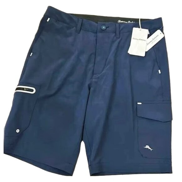 Tommy Bahama Other - Tommy Bahama Cayman Isles IslandZone Cargo Shorts Mens 32 Ocean Deep 10”